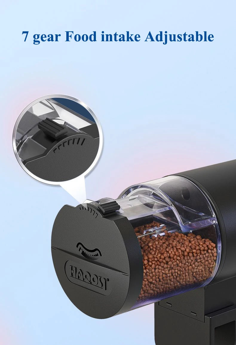 Smart Automatic Fish Feeder – Adjustable Timer & Large Capacity for Easy Feeding