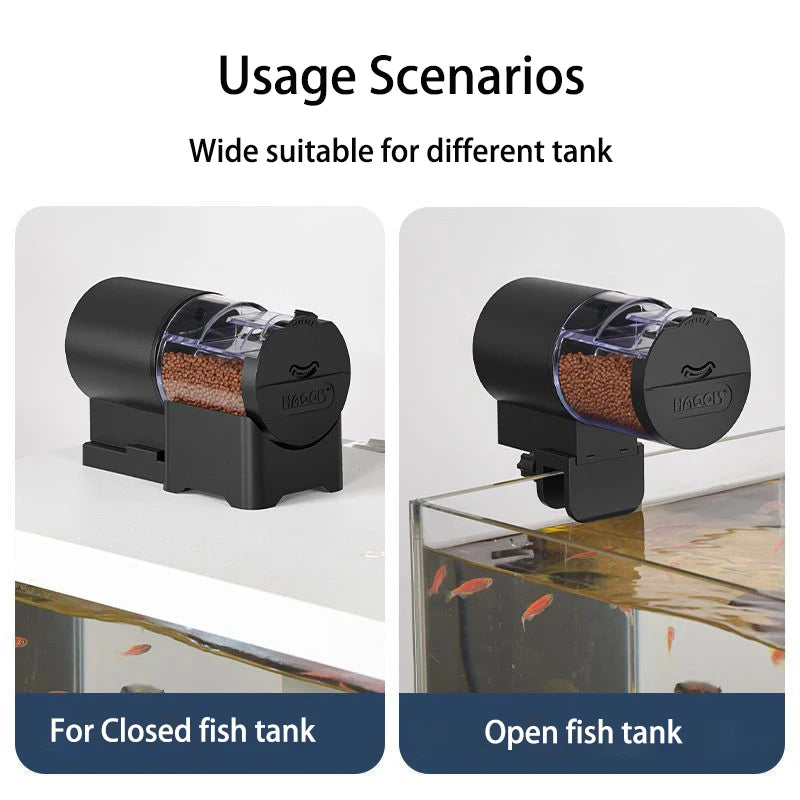 Smart Automatic Fish Feeder – Adjustable Timer & Large Capacity for Easy Feeding