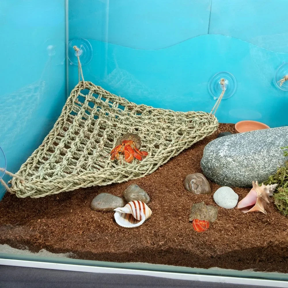 Cozy Hammock Lounger for Reptiles | Perfect for Bearded Dragons, Chameleons, Geckos, Snakes, and More!